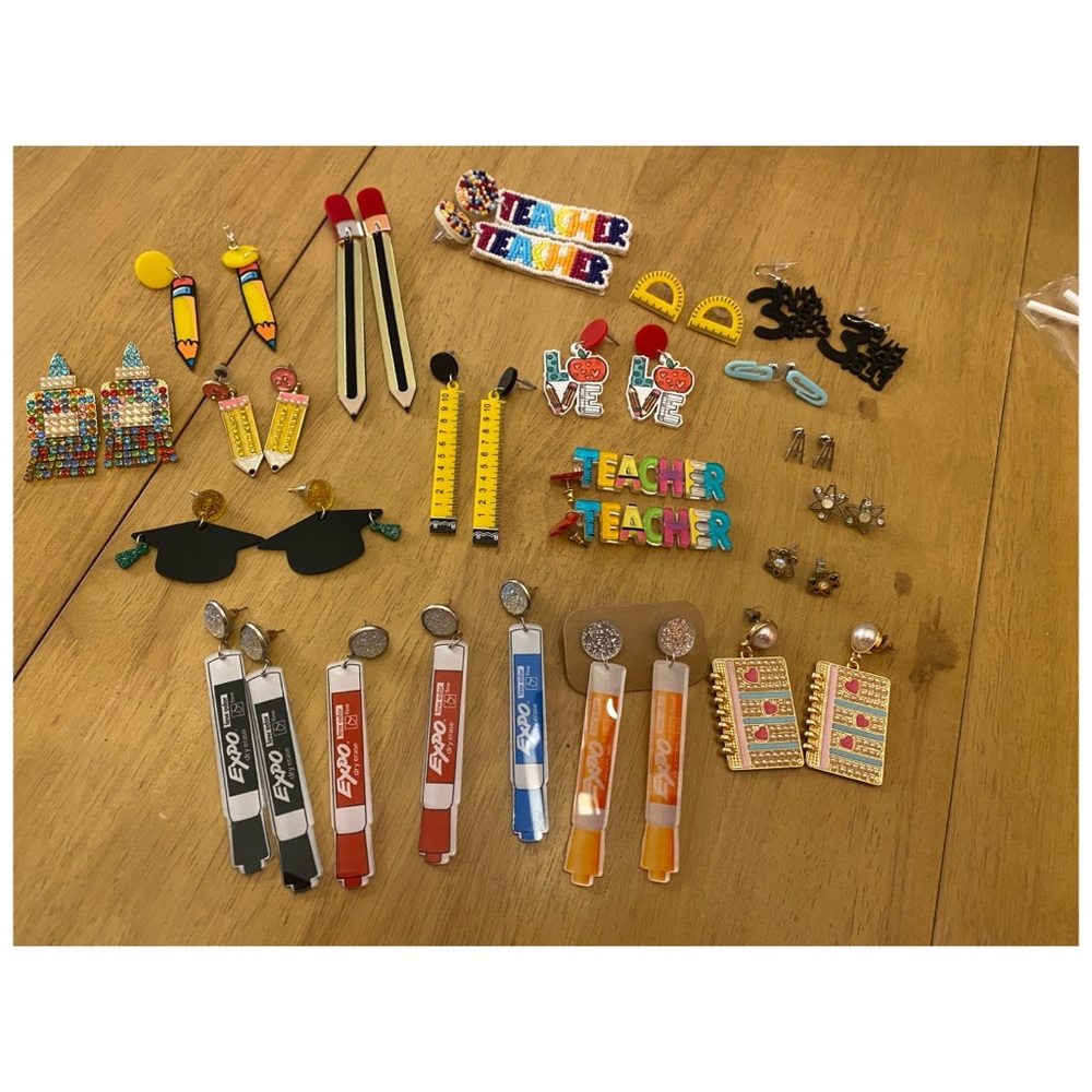 Teacher/School Earring Bundle